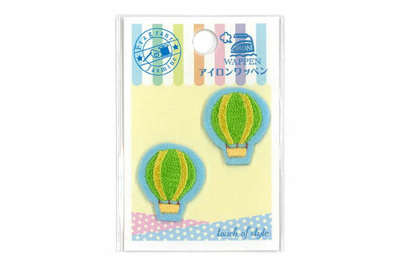アイロンワッペン 気球