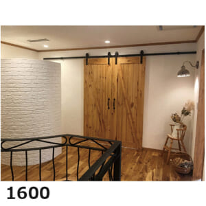 丸喜金属 AIN-500 ハンガー＆トラックレール ソフトクローズ機能付 サイズ1600/2000 MARUKI 室内ドア ..