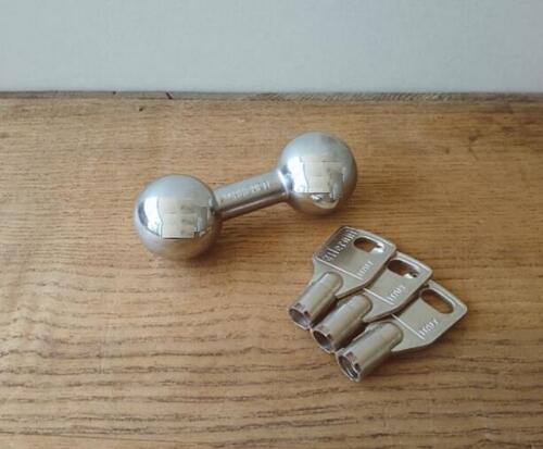 南京錠 Meroni LUCCOTTO ダンベル型 イタリア製