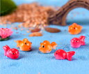 水槽飾り 金魚 2色 きんぎょコケリウム スノードーム ガーデニング 園芸 おしゃれ ミニ テラリウム フィギュア ミニ観葉 苔 コケ ワークショップパーツ 苔テラリウム 観葉植物 苔リウム アクアテラリウム 園芸 苔盆栽 癒し moss 初心者