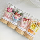 ドライフラワー ミニ花束 ガラスボトル カーネーション バラ カスミソウ 菊 母の日 誕生日 おしゃれ ナチュラル 人気 お花 ギフト お誕生日 プレゼント ウ...