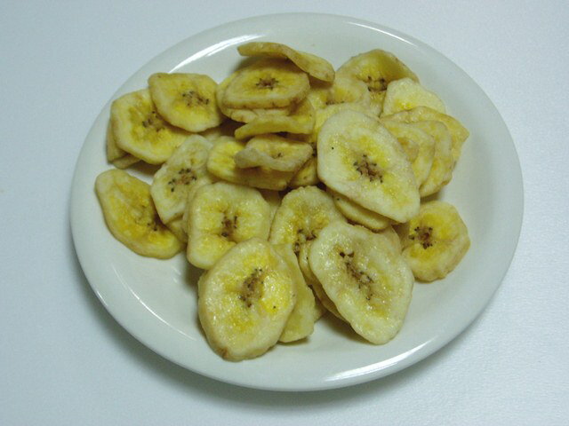 バナナチップ500g