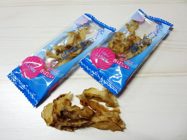 焼き貝ひも(バターしょう油味)300g(1袋6g前後です。)