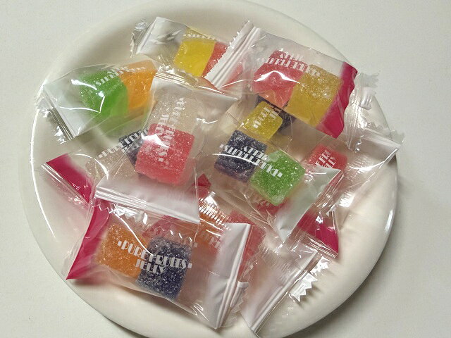 ピュアフルーツゼリー500g（250gで35個前後）