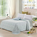 ガーゼケット シングル 150*200cm 2重 夏ふとん 寝具 掛布団 天然素材 ナチュラル 肌掛け布団 肌かけ 軽い 肌触り肌掛け布団 ふとん ガーゼケット 掛け布団 洗える 綿毛布 吸汗速乾 綿 シングルサイズ 水洗い加工 ひとり暮らし 自分用 来客用 ソファーカバー