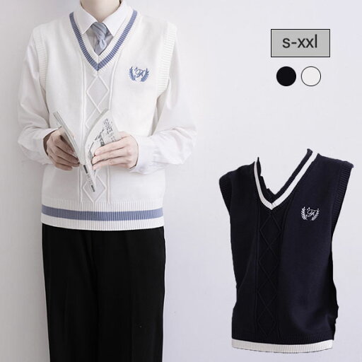 スクールベスト Vネック スクール レディースファッション 学生服 セーラー服 スクールセーター ネイビー ギャル服 高校 中学 通学 ニット 学校 ニット セーター スクールベスト Vネック スクール レディースファッション 学生服 セーラー服 スクールセーター ネイビー ギャル服 高校 中学 通学 ニット 学校 ニット セーター