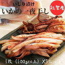 ≪西海水産≫能登 スルメイカ開きイシリ漬(いしりスルメ)1枚(100g以上)X5セット【お歳暮 ギフト】