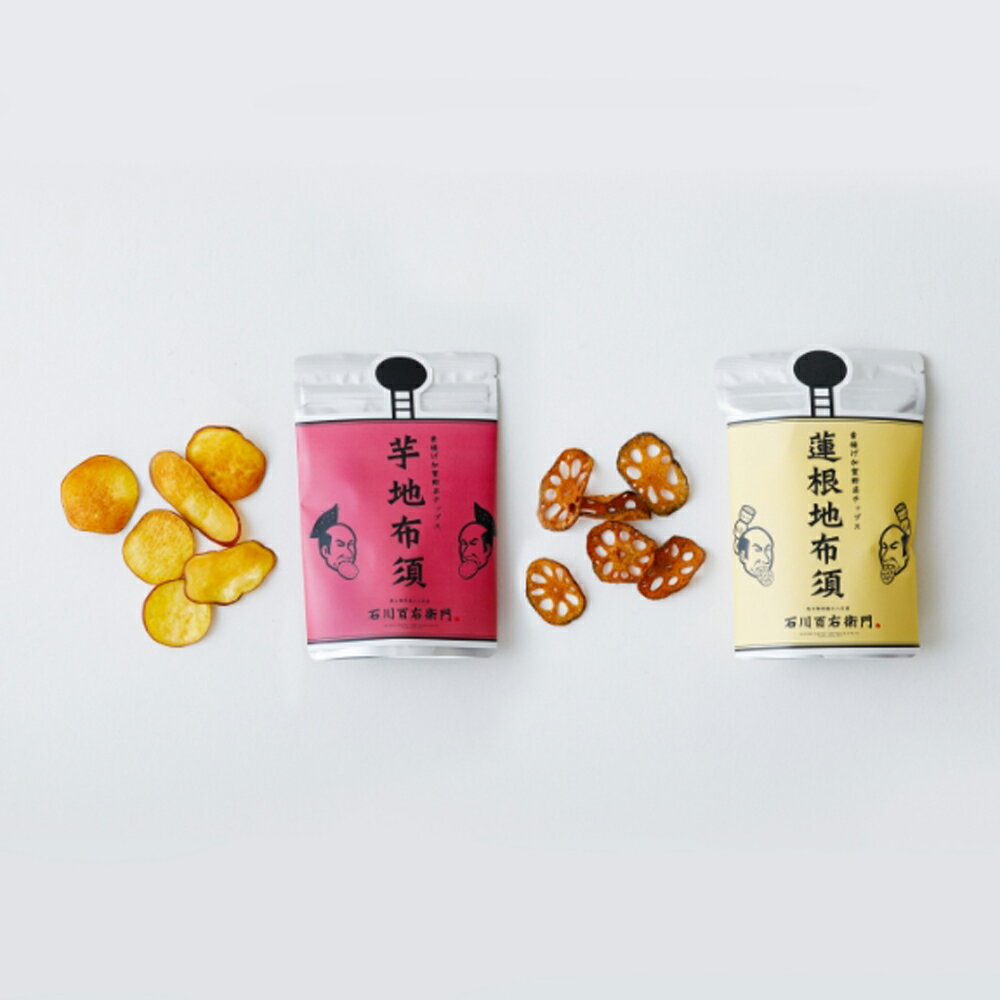 ≪サカイダフルーツ≫〈石川百右衛門〉チップスギフトセット(五郎島さつまいも・加賀れんこん)【石川県 れんこん 加賀れんこん 加賀野菜 通販 お取寄せ】のサムネイル