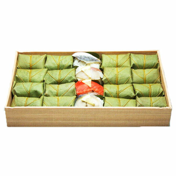 ≪金澤玉寿司≫柿の葉寿司詰合せ『匠』20個入（鮭・鯖・鯛・鯵）※配達日時をご指定ください【祭り 祝い事..