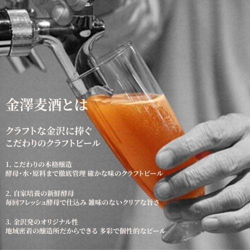 金澤ブルワリー 定番3種セット 5% 410ml瓶 6本