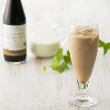 カフェインレス・カフェオレベース1本&金澤ロワイヤルブランデーケーキ(小箱タイプ)ギフト