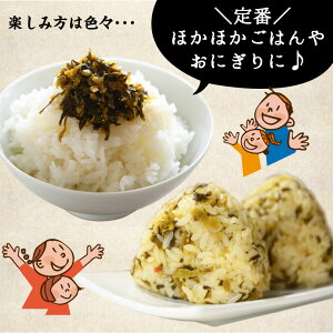 【送料無料】明太子高菜3袋セット九州産高菜使用1パック当たり80g入り