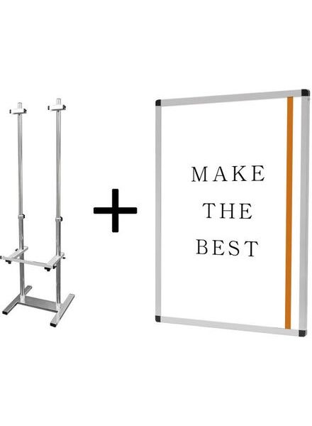 PAパネルスタンド15TW-B 片面 A0パネルセット /【送料無料】【日本製】【頑丈】パネル用イーゼル 看板 イーゼル 店舗前 屋外看板 パネルスタンド おしゃれ イーゼルパネルセット