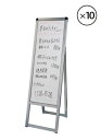 バリウススタンド看板 WBタイプ A3縦縦片面 VASKWB-A3TTKX10SET 10台セット / 【セットでお得】【送料無料】【日本製】【頑丈】 屋外看板...