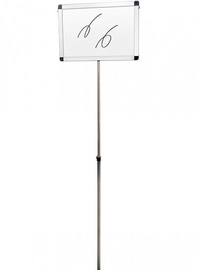 プラカードポールホワイトボード A3横 PCPWB-A3Y / 【日本製】【頑丈】 手持ち看板　サイン　ポール　..