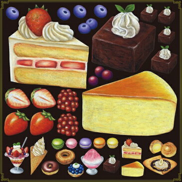 シール ショートケーキ チーズケーキ 装飾 デコレーションシール チョークアート 窓ガラス 黒板 看板 POP ステッカー （最低購入数量3枚〜）