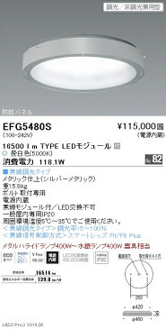 遠藤照明 高天井用照明 防眩・薄型シーリングライト 16500lmTYPE EFG5480S グレアレスダウンライト/ベースダウンライト/ユニバーサルダウンライト/スポットライト/デザインベースライト/スクエアベースライト/間接照明/フロアスタンド/高天井照明