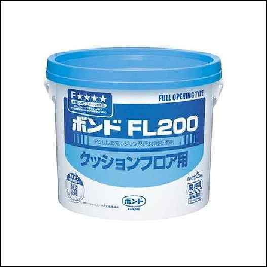 【コニシボンド】【接着剤】 FL200 3kg #40447 6コ入(現場配送不可)