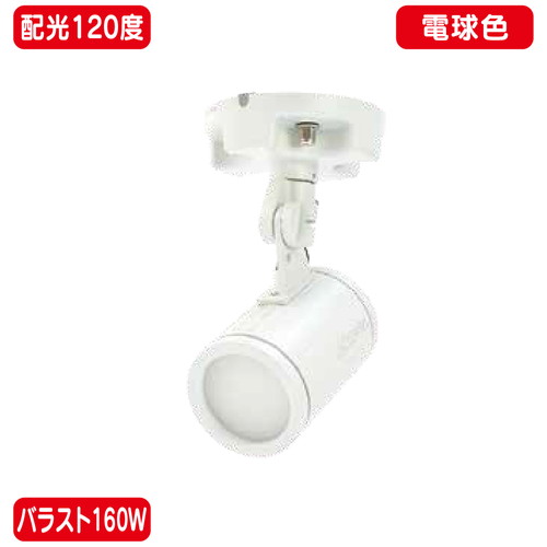 【ニッケンハードウェア】【LED投光器】【一体型LEDアームスポット ビュートロン】 VT20-120W-F 白 【..