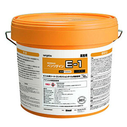 サンゲツ 接着剤 床用 アクリル樹脂系エマルション形 E-1 12kg BB-514 1缶単位