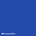 【スコッチカル】【3mスコッチカル】【スコッチカルフィルム】 XLシリーズ 不透過タイプ デザートブルー マット JS1643XL 1000mm×50M