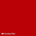 【スコッチカル】【3mスコッチカル】【スコッチカルフィルム】 Jシリーズ 不透過タイプ ブライトレッド グロス SC282 1000mm×20M