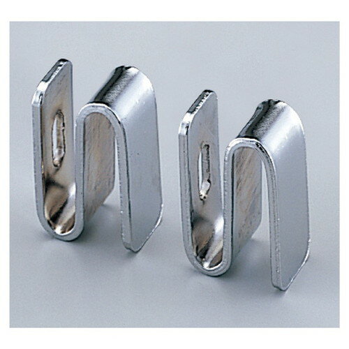 ワイヤーラック スチール棚・カゴ棚用連結金具 (2個) ※ワイヤーラックオプション kp38-64-5-1