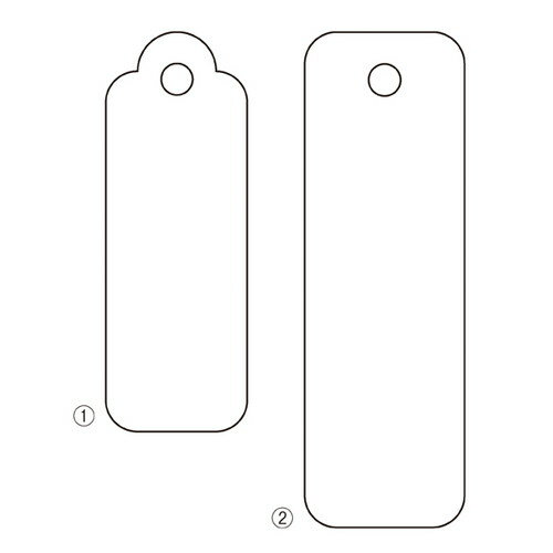 取り付け便利な糸付き。素材:アイボリー紙サイズ (1)0.9×2.5cm (2)1×3.1cm (3)1.2×3.7cm (4)1.5×5cm(3)(4)金箔印刷 (1)(2)緑糸(3)(4)銀糸素材/アイボリー紙サイズ/(1)0.9×2.5cm (2)1×3.1cm (3)1.2×3.7cm (4)1.5×5cm(3)(4)金箔印刷 (1)(2)緑糸(3)(4)銀糸組立不要販売促進商品 販促商品 ノベルティ商品 ノベルティグッズ ノベルティとは ノベルティグッズとは 販促グッズとは