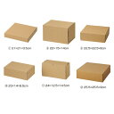 (ラッピング用品) (ギフトラッピング) (ギフトボックス) kp38-286-3-11 組立式ナチュラルボックス10枚 24×12.5×14.5cm