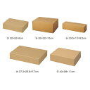(ラッピング用品) (ギフトラッピング) (ギフトボックス) kp38-286-3-27 組立式ナチュラルボックス10枚 40×28×11cm