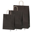 持ち手付き紙袋 カラー手提げ紙袋 ブラウン 38×15×50cm (50枚) kp38-309-9-8