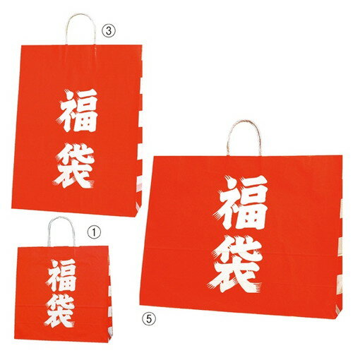 【ラッピング用品】【袋類】【持ち手付き柄入り紙袋】 kp38-312-1-3 福袋 38×15×50cm