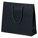 カラー手提げ紙袋 黒無地 33×10×29cm (100枚) kp38-313-3-6