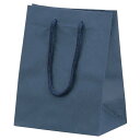 カラー手提げ紙袋 紺 20×12×25cm (100枚) kp38-313-4-5