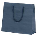 カラー手提げ紙袋 紺 33×10×29cm (100枚) kp38-313-4-6