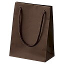 マット貼り紙袋 ブラウン 18.5×6.5×24cm (50枚) kp38-431-38-14