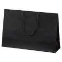 マット貼り紙袋 黒 45×13×30cm (150枚) kp38-781-96-13