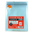 (ラッピング用品) (袋類) (透明袋) kp38-290-5-20 クリアパック OPP透明袋 (テープ付き) 14×15.5cm (CD)