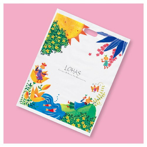 ロハス ポリ袋 25×40cm (50枚) kp38-299-20-1