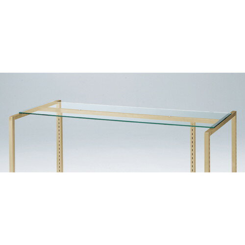 ユニットラック UR中央両面タイプ用ガラス天板 W120cm用 (1枚) kp38-15-10-2