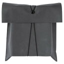 ボタンゴムタグ付き不織布平袋 グレー 38×57cm(10枚) kp38-800-51-2