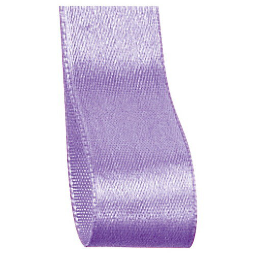 サテンリボン 6mm幅 ラベンダー (1巻) kp38-800-69-16
