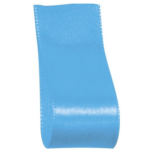 サテンリボン 6mm幅 スカイブルー (1巻) kp38-800-69-17