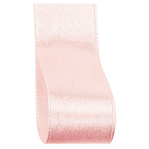 サテンリボン 6mm幅 ベビーピンク (1巻) kp38-800-69-4