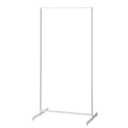 (本体) スタンダードフレーム SF90中央両面タイプ W90×H180cm 白 オープンタイプ kp38-751-14-1