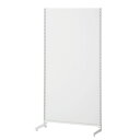 (本体) スタンダードフレーム SF90中央片面タイプ W90×H180cm 白 ホワイトパネル付き kp38-751-8-4
