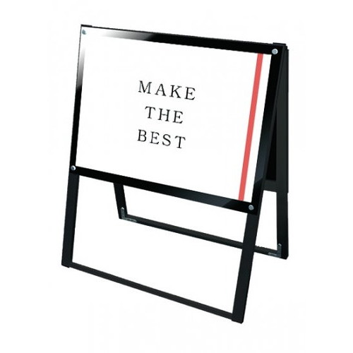 【ブラックポスター用スタンド看板】 B2横両面ブラック BPSSK-B2YRB