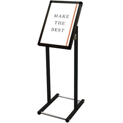 【ブラックフロアバリウススタンドI型】【角度調整機能付】 A3縦 BFVAIAC-A3T