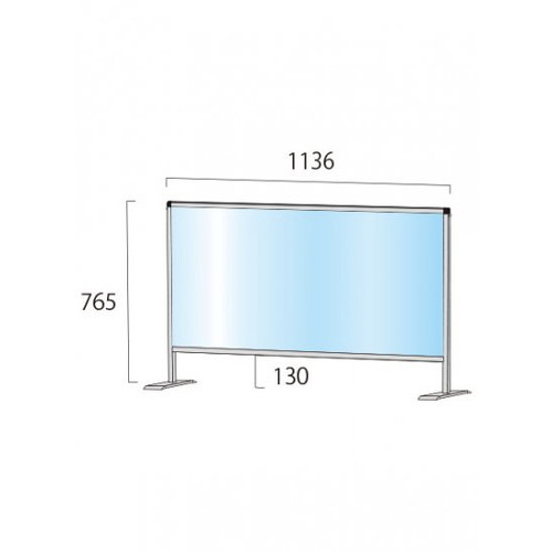 【飛沫防止パーテーション】【アクリル板パーテーション】 ブラックパーテーションスタンド600X1100 BHBP600X1100 軽くて丈夫なアルミフレームを使用した飛沫防止パーテーション｜アクリルパーテーション 飛沫パーテーション 飛沫防止パーテーション安い 飛沫感染防止
