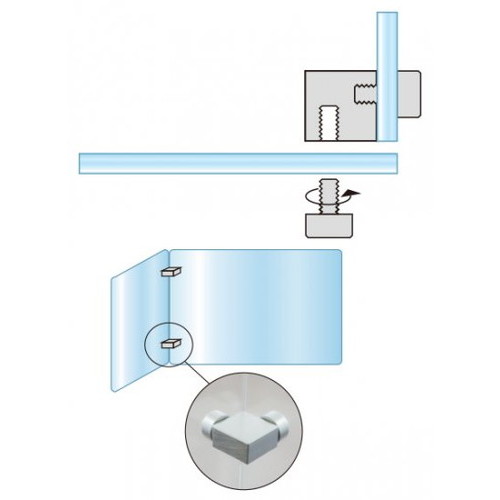 【飛沫防止パーテーション】【アクリル板パーテーション】 アクリルパーテーション二面 600×900×600 APT2F600X900X600 薄くて丈夫な金属製パーツを使用したアクリルパーテーション｜アクリルパーテーション 飛沫パーテーション 飛沫防止パーテーション安い 飛沫感染防止